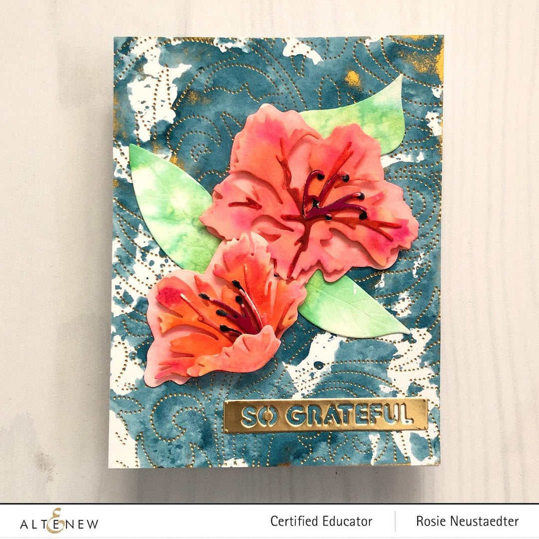 Part A-Glitz Art Craft Co.,LTD Dies Craft-A-Flower: Sunburst Azalea Layering Die Set