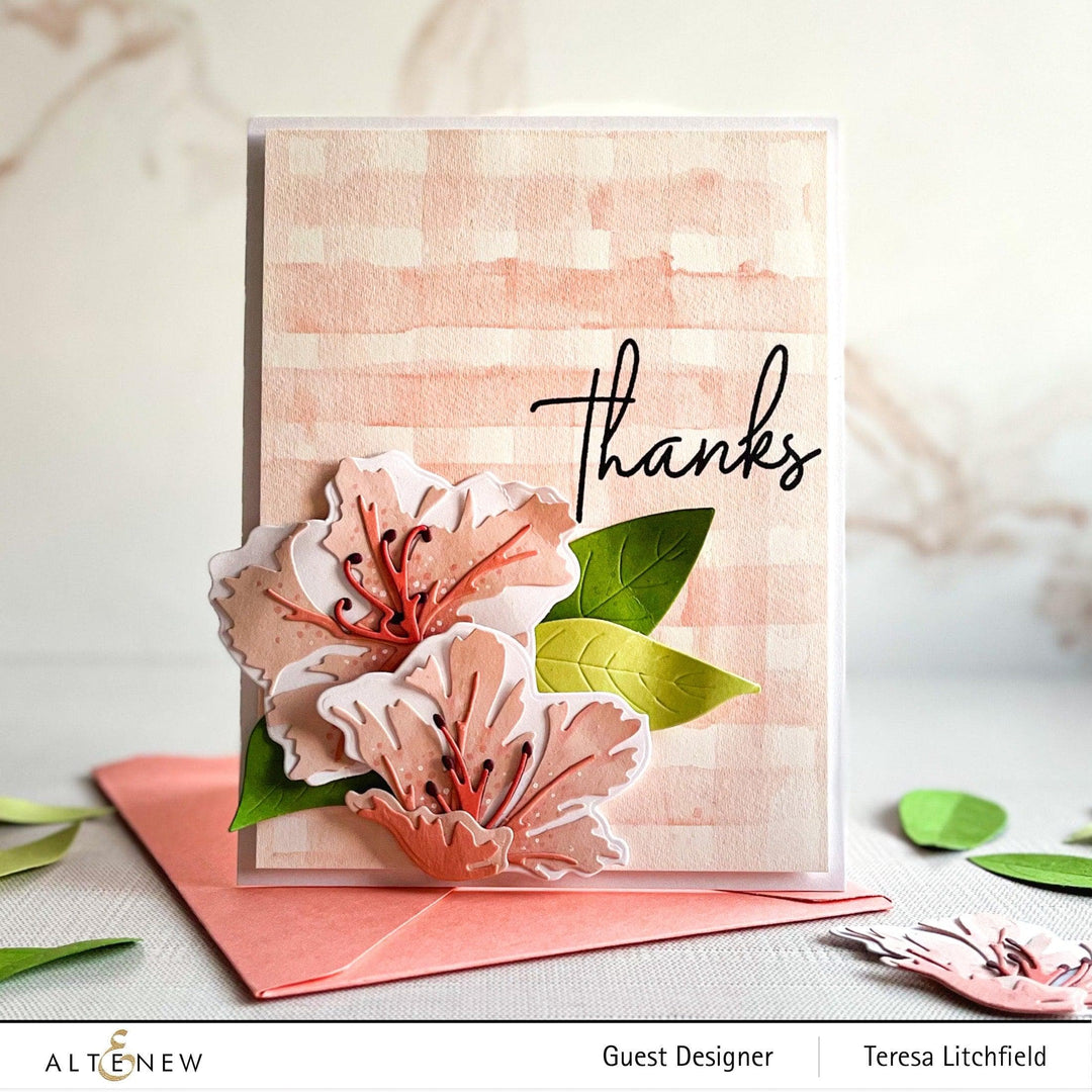 Part A-Glitz Art Craft Co.,LTD Dies Craft-A-Flower: Sunburst Azalea Layering Die Set