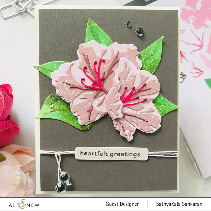 Part A-Glitz Art Craft Co.,LTD Dies Craft-A-Flower: Sunburst Azalea Layering Die Set