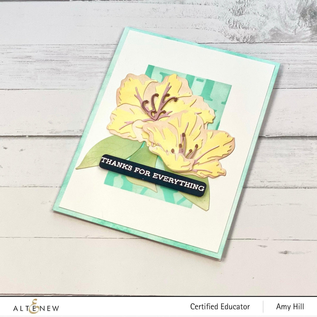 Part A-Glitz Art Craft Co.,LTD Dies Craft-A-Flower: Sunburst Azalea Layering Die Set