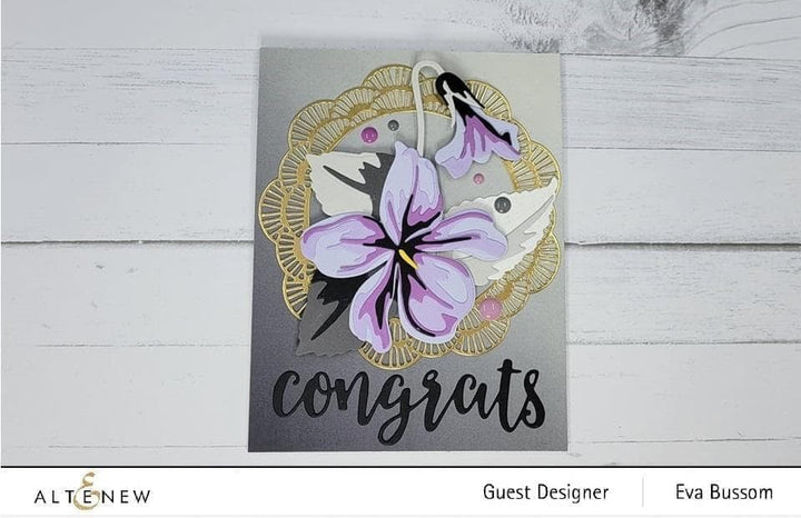 Part A-Glitz Art Craft Co.,LTD Dies Craft-A-Flower: Sweet Violet Layering Die Set