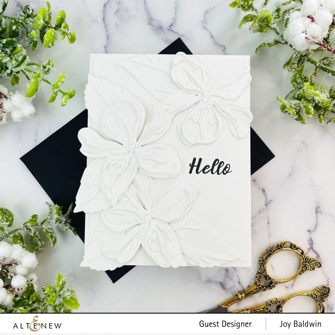 Part A-Glitz Art Craft Co.,LTD Dies Craft-A-Flower: Sweet Violet Layering Die Set