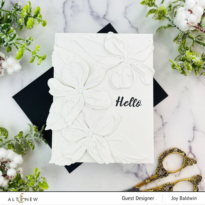 Part A-Glitz Art Craft Co.,LTD Dies Craft-A-Flower: Sweet Violet Layering Die Set