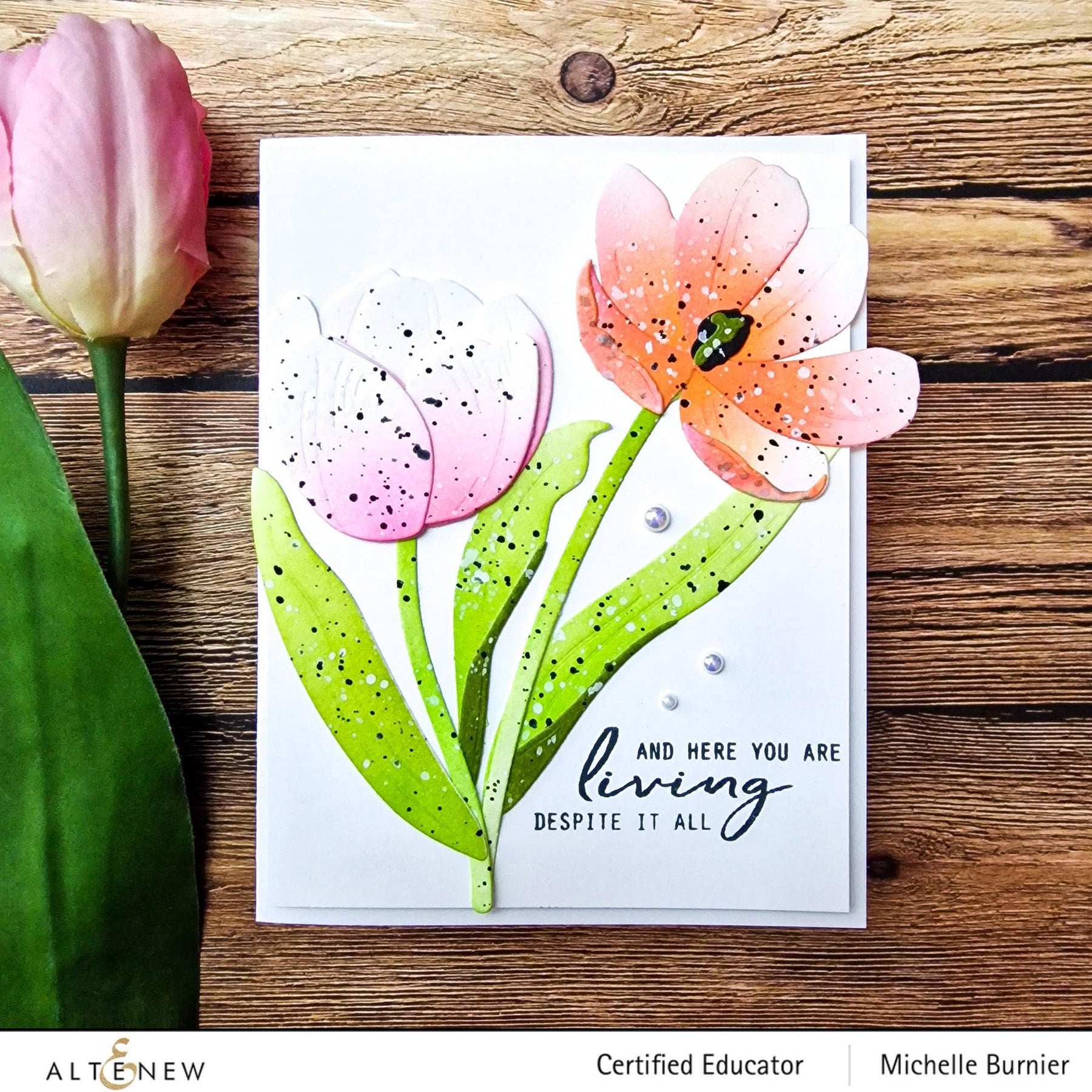 Altenew Craft-A-Flower: Tulip Full Bloom Layering Die Set
