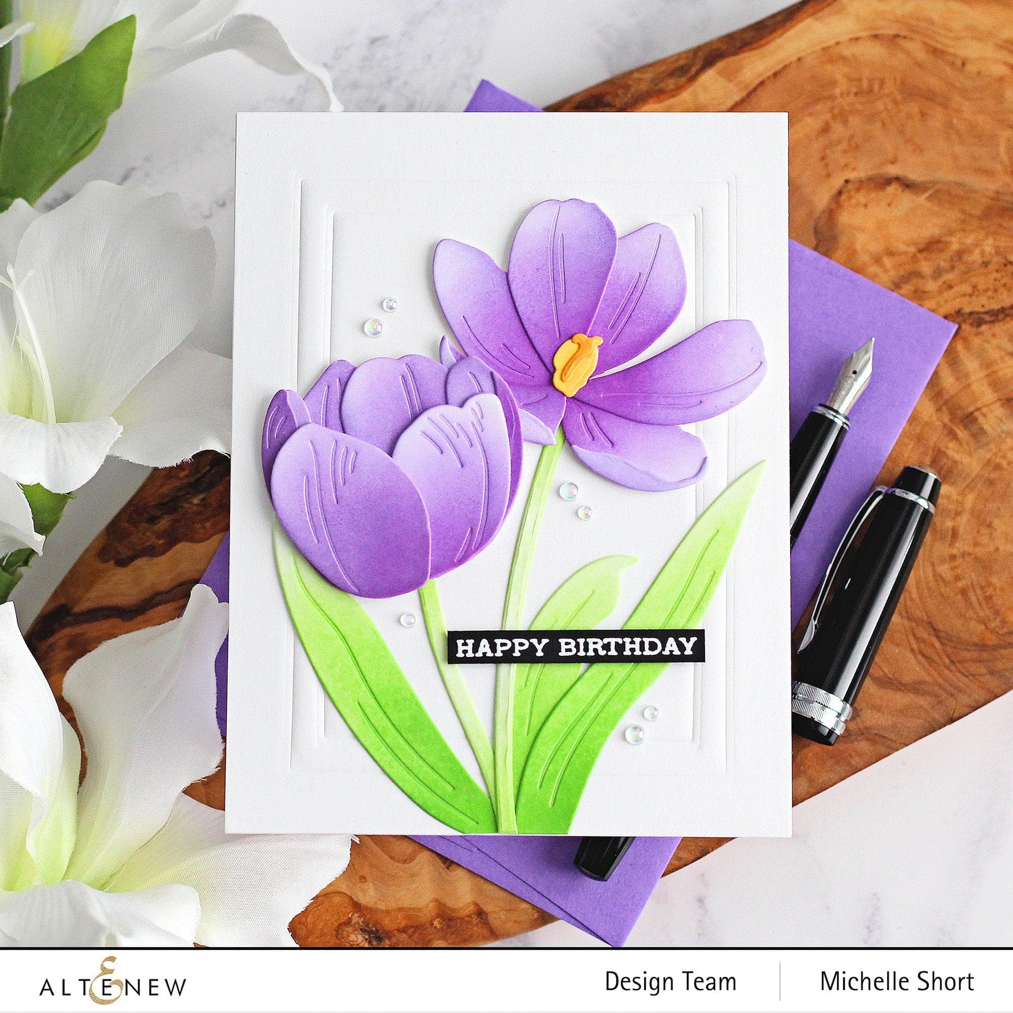 Craft-A-Flower: Tulip Full Bloom Layering Die Set | Altenew