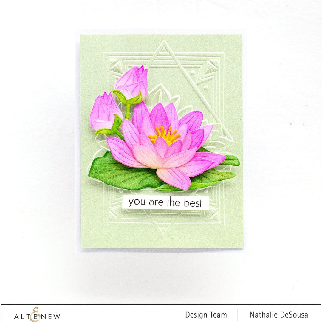 Part A-Glitz Art Craft Co.,LTD Dies Craft-A-Flower: Water Lily Layering Die Set