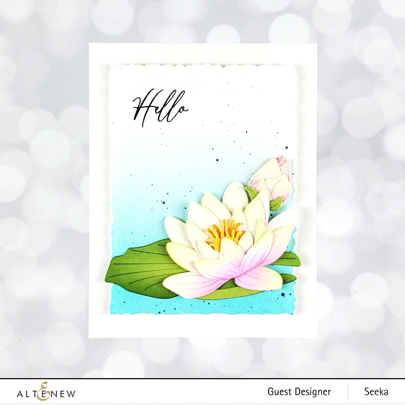Part A-Glitz Art Craft Co.,LTD Dies Craft-A-Flower: Water Lily Layering Die Set