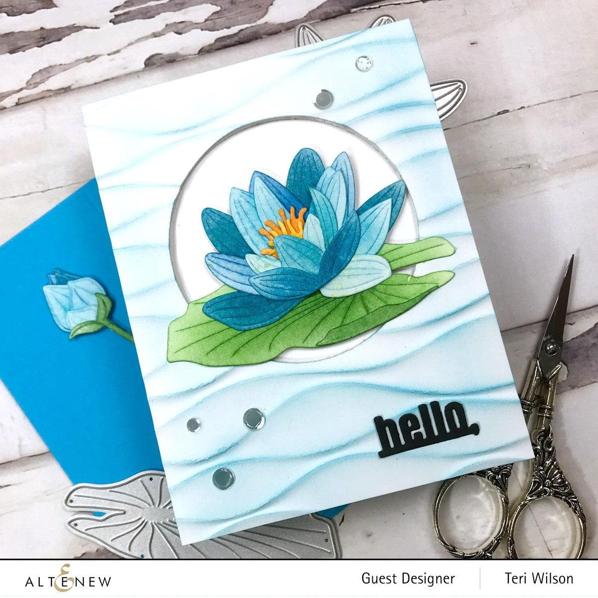 Craft-A-Flower: Water Lily Layering Die Set | Altenew