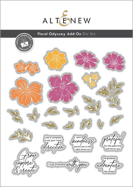 Craft Your Life Project Kit: Floral Odyssey Add-On Die Set
