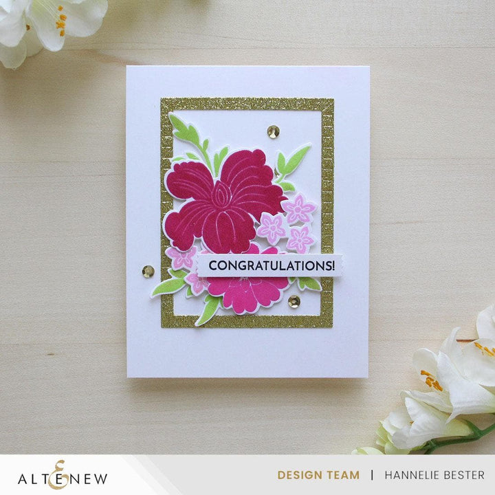 Craft Your Life Project Kit: Floral Odyssey Add-On Die Set