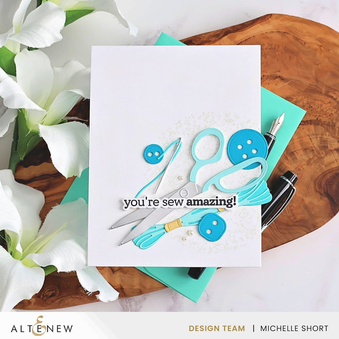 Craft Your Life Project Kit: Stitched With Love Add-On Die Set