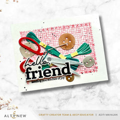 Craft Your Life Project Kit: Stitched With Love Add-On Die Set