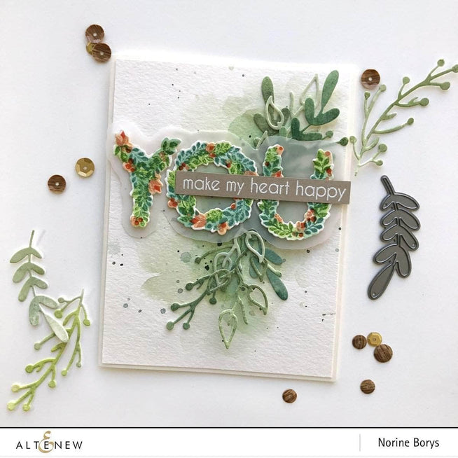 Part A-Glitz Art Craft Co.,LTD Dies Create-A-Wreath Die Set