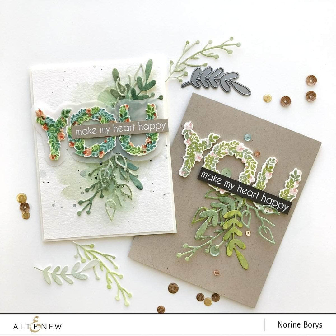 Part A-Glitz Art Craft Co.,LTD Dies Create-A-Wreath Die Set