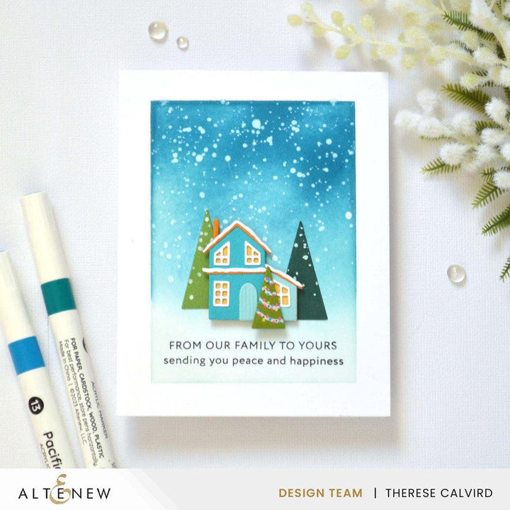 Creative Cuts: Cozy Homes Layering Die Set