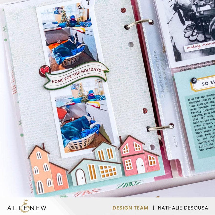 Creative Cuts: Cozy Homes Layering Die Set