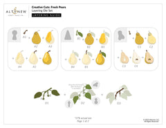 Creative Cuts: Fresh Pears Layering Die Set