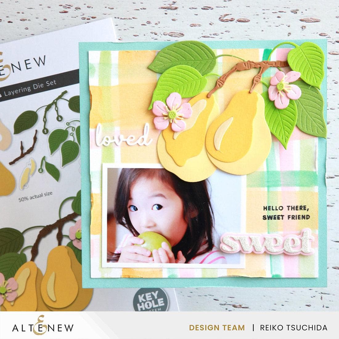 Creative Cuts: Fresh Pears Layering Die Set