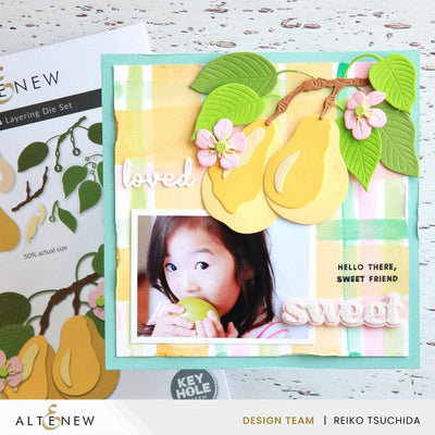 Creative Cuts: Fresh Pears Layering Die Set