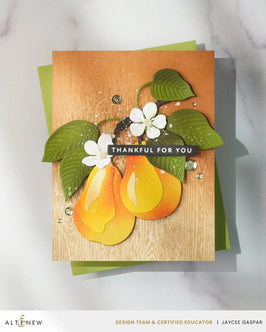 Creative Cuts: Fresh Pears Layering Die Set