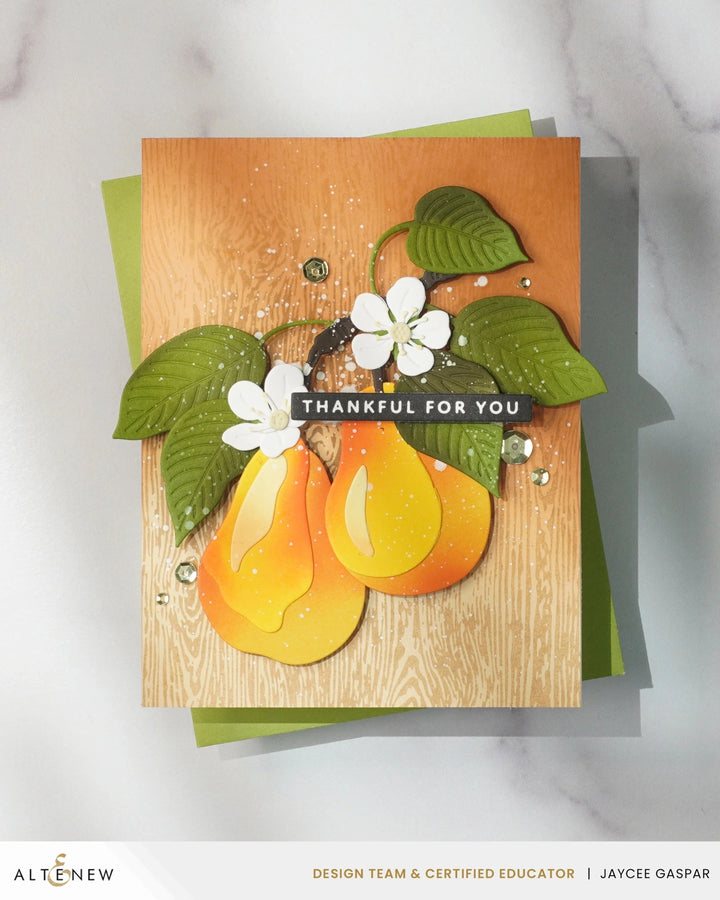 Creative Cuts: Fresh Pears Layering Die Set