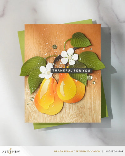 Creative Cuts: Fresh Pears Layering Die Set