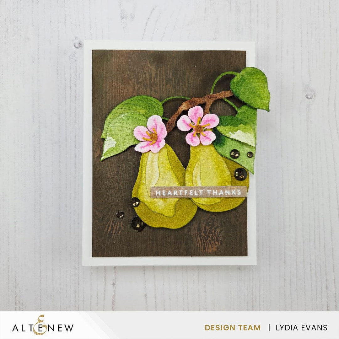 Creative Cuts: Fresh Pears Layering Die Set