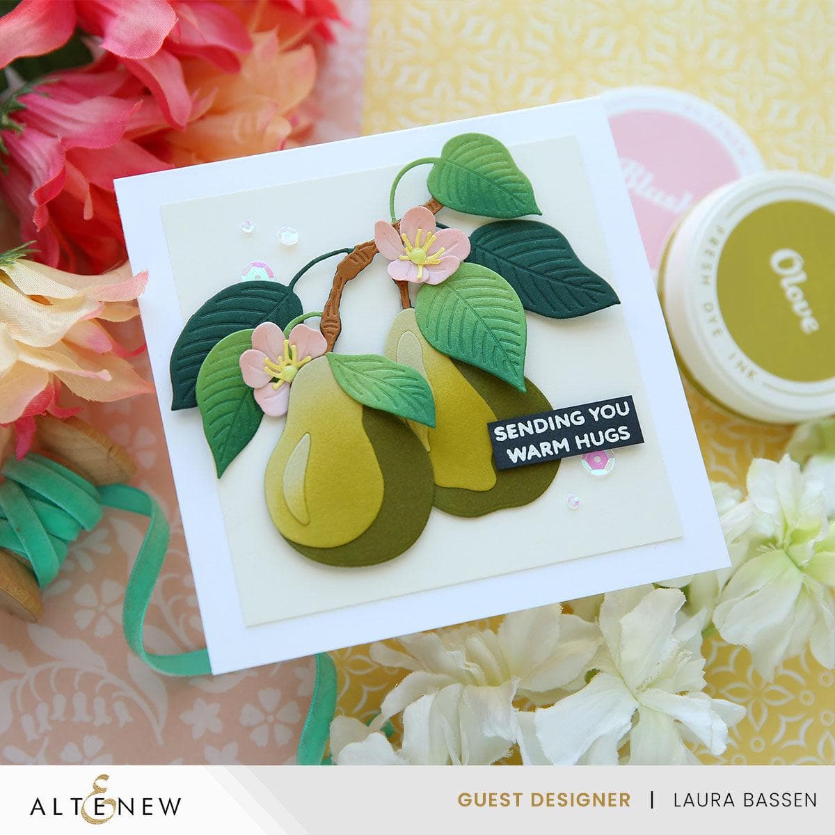 Creative Cuts: Fresh Pears Layering Die Set