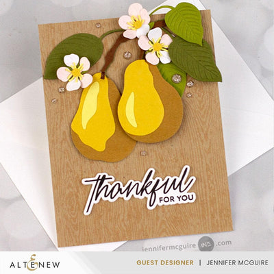 Creative Cuts: Fresh Pears Layering Die Set