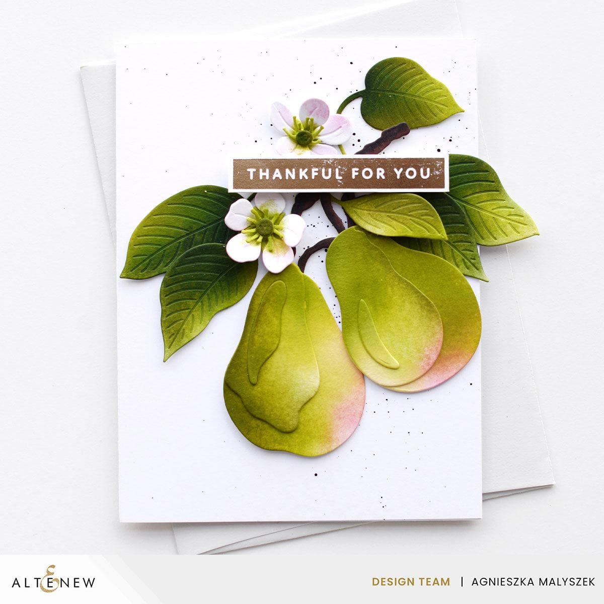 Creative Cuts: Fresh Pears Layering Die Set