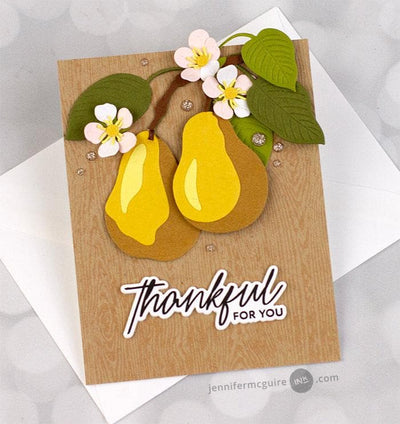 Creative Cuts: Fresh Pears Layering Die Set
