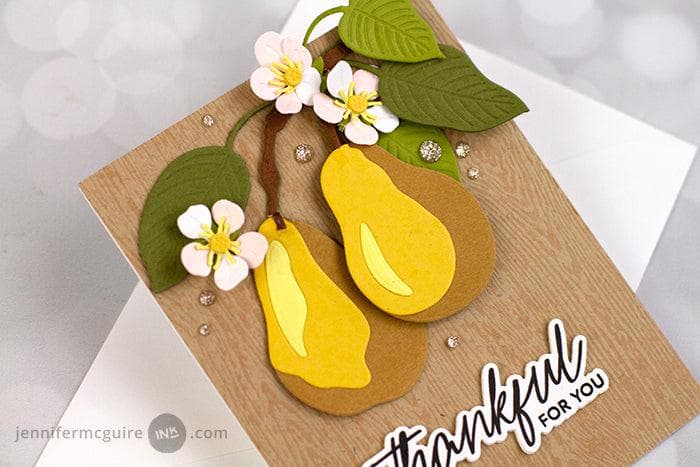 Creative Cuts: Fresh Pears Layering Die Set