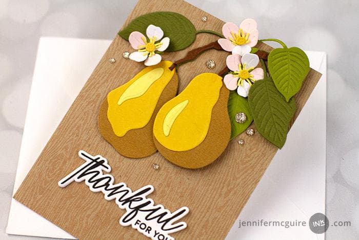 Creative Cuts: Fresh Pears Layering Die Set