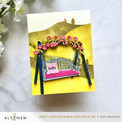 Creative Cuts: Garden Swing Layering Die Set