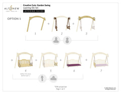 Creative Cuts: Garden Swing Layering Die Set