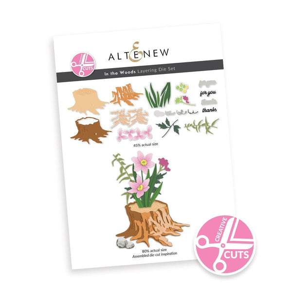 Creative Cuts: In the Woods Layering Die Set