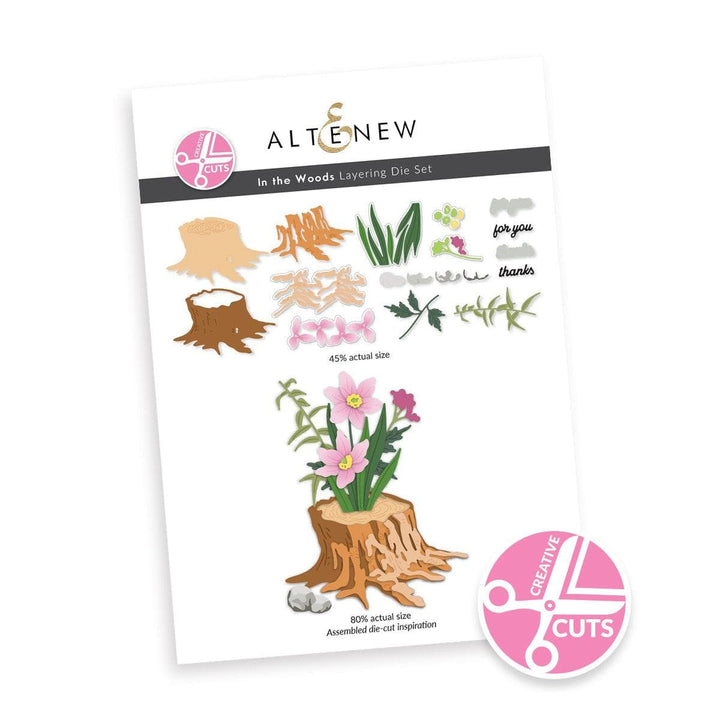 Creative Cuts: In the Woods Layering Die Set