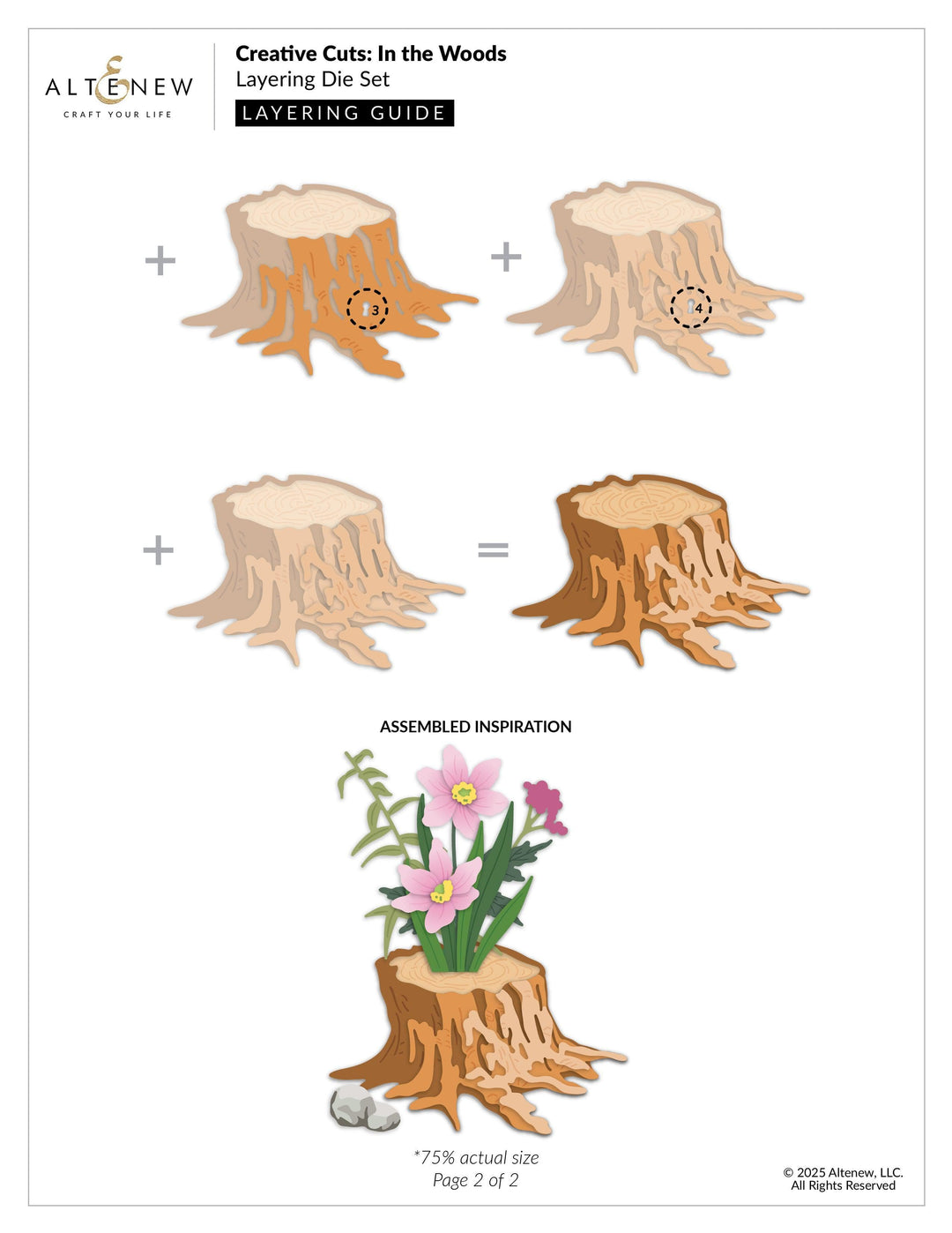 Creative Cuts: In the Woods Layering Die Set