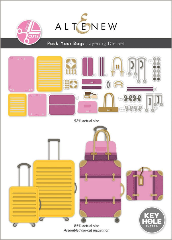 Creative Cuts: Pack Your Bags Layering Die Set