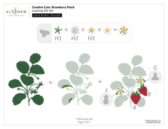 Creative Cuts: Strawberry Patch Layering Die Set