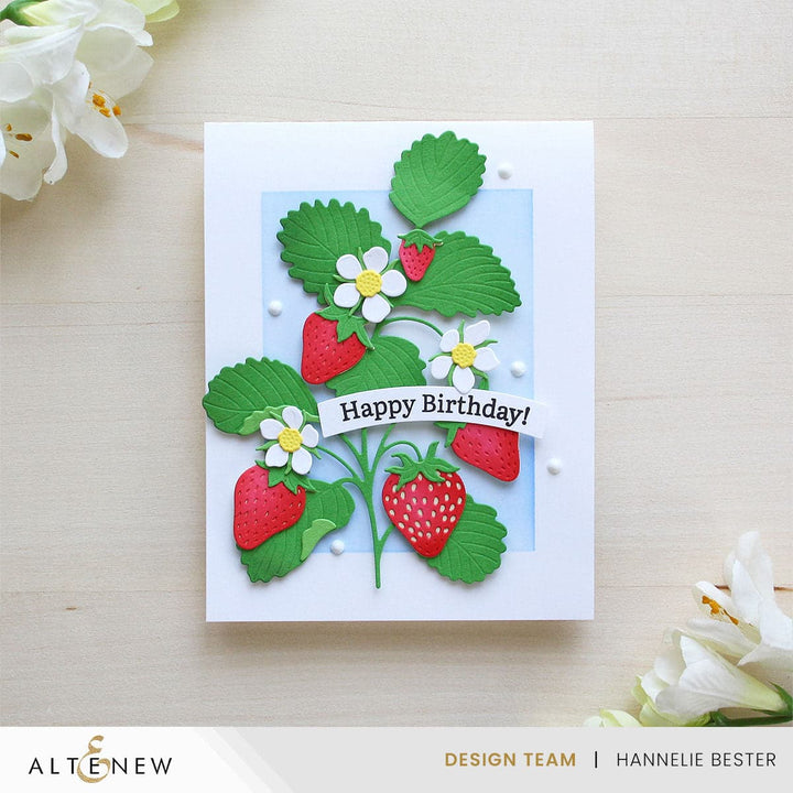 Creative Cuts: Strawberry Patch Layering Die Set