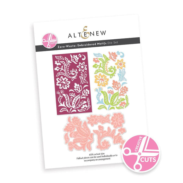 Creative Cuts: Zero-Waste Embroidered Motifs Die Set