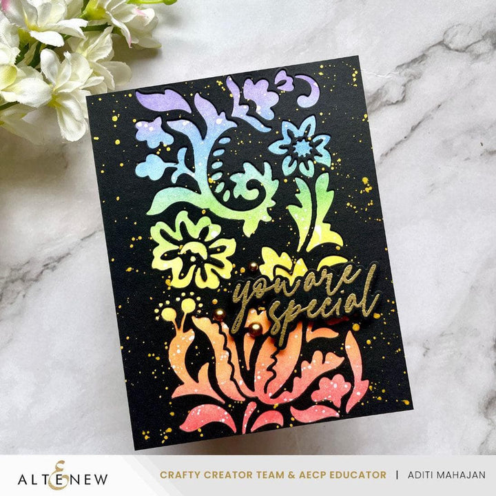 Creative Cuts: Zero-Waste Embroidered Motifs Die Set