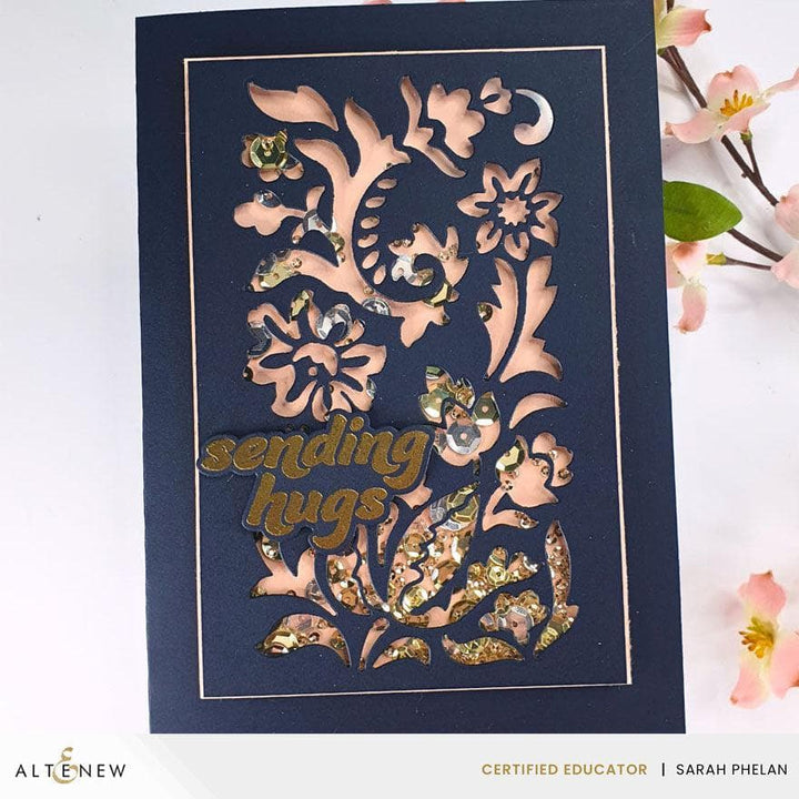 Creative Cuts: Zero-Waste Embroidered Motifs Die Set