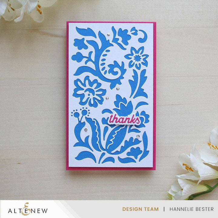 Creative Cuts: Zero-Waste Embroidered Motifs Die Set