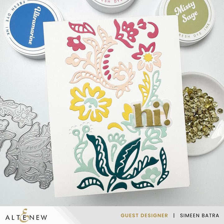 Creative Cuts: Zero-Waste Embroidered Motifs Die Set