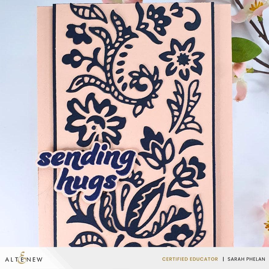 Creative Cuts: Zero-Waste Embroidered Motifs Die Set