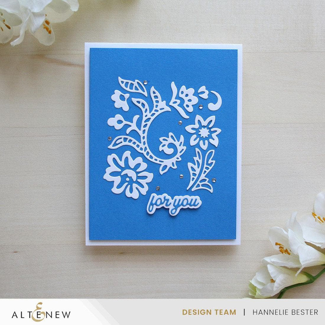 Creative Cuts: Zero-Waste Embroidered Motifs Die Set