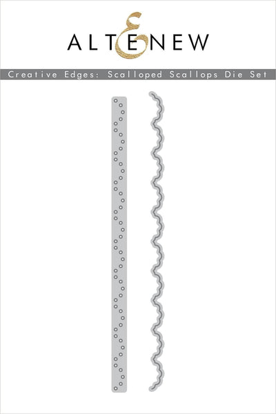 Part A-Glitz Art Craft Co.,LTD Dies Creative Edges: Scalloped Scallops Die Set