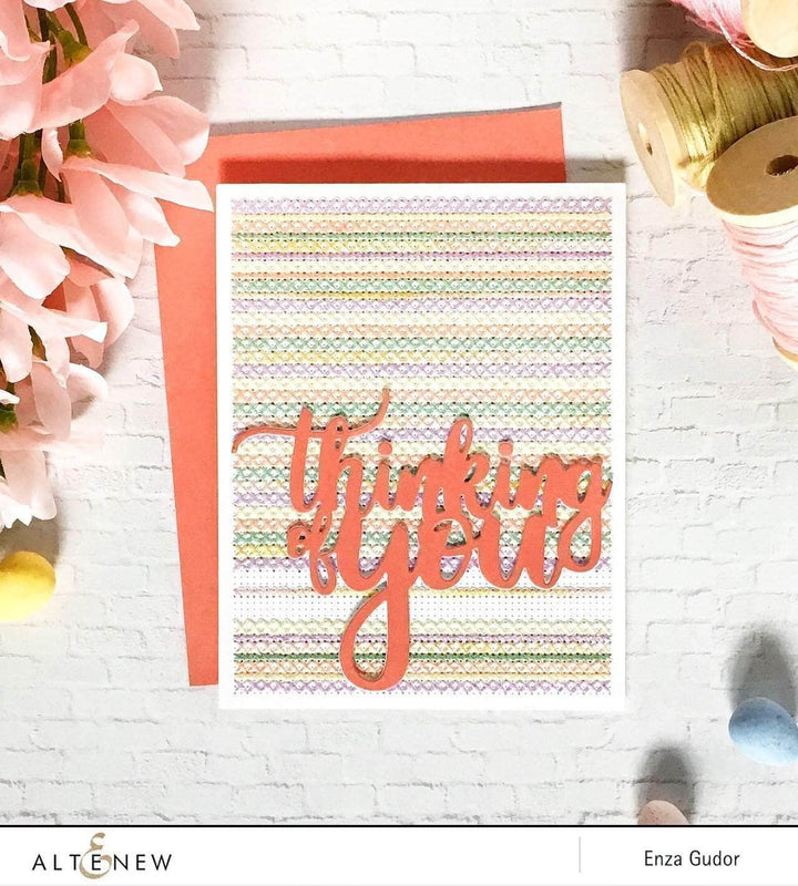 Part A-Glitz Art Craft Co.,LTD Dies Cross Stitch Canvas Die